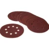 WEN 6305SP240 240-Grit Hook-and-Loop 5-Inch Sandpaper Sanding Discs, 10 Pack