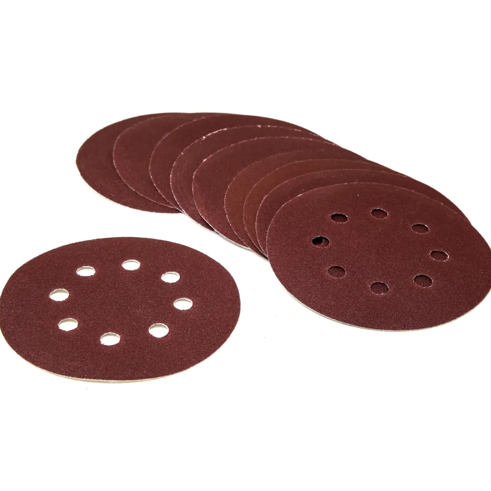 WEN 6305SP240 240-Grit Hook-and-Loop 5-Inch Sandpaper Sanding Discs, 10 Pack