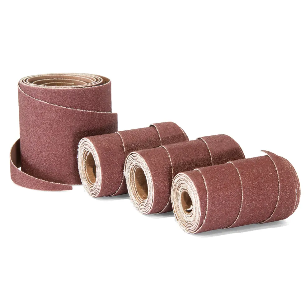 WEN 65910SP120 120-Grit 10-Inch Pre-Cut Ready-to-Wrap Drum Sander Sandpaper, 4-Pack
