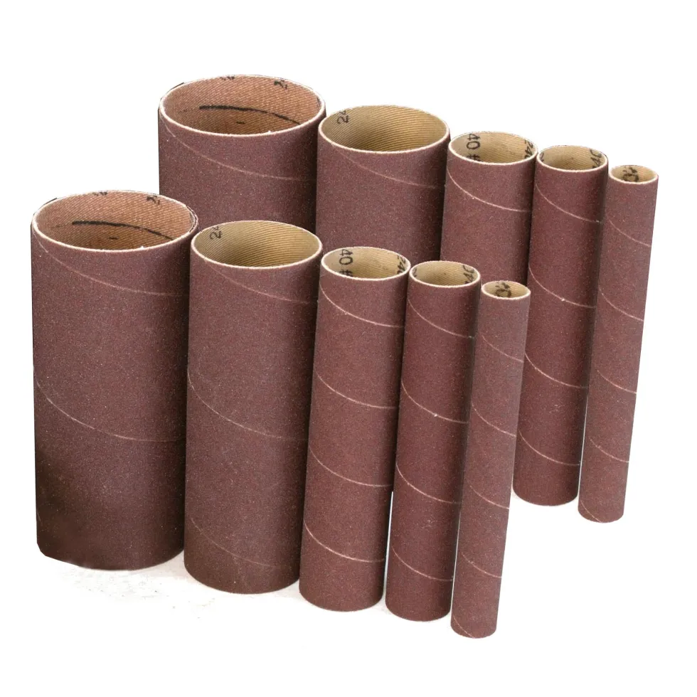 WEN 6535SP120 120-Grit Oscillating Spindle Sandpaper Sanding Sleeves with 5-5/8-Inch Height, 10 Pack