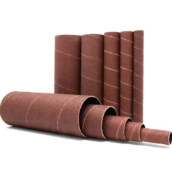 WEN 6535SP240 240-Grit Oscillating Spindle Sandpaper Sanding Sleeves with 5-5/8-Inch Height, 10 Pack