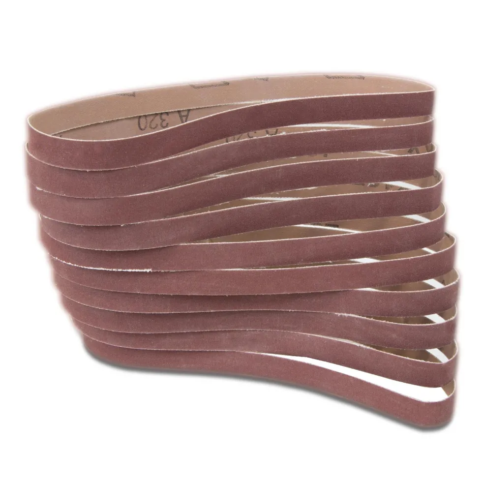 WEN 6307SP120 120-Grit 1/2 x 18-Inch Sanding Belt Sandpaper (10 Pack)