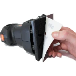 WEN 6304SP120 1/4-Sheet Sander 120-Grit Hook-and-Loop Sandpaper, 10-Pack