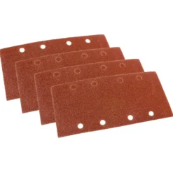 WEN 6313SP 1/3 Sheet Sander Hook-and-Loop Sandpaper Assorted Grits (12-Pack)