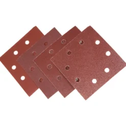 WEN 6304SP 1/4-Sheet Sander Hook-and-Loop Sandpaper (12-Pack), Assorted Grits