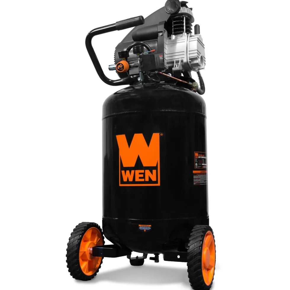 WEN 2202T 15-Amp 20-Gallon Oil-Lubricated Portable Vertical Electric Air Compressor