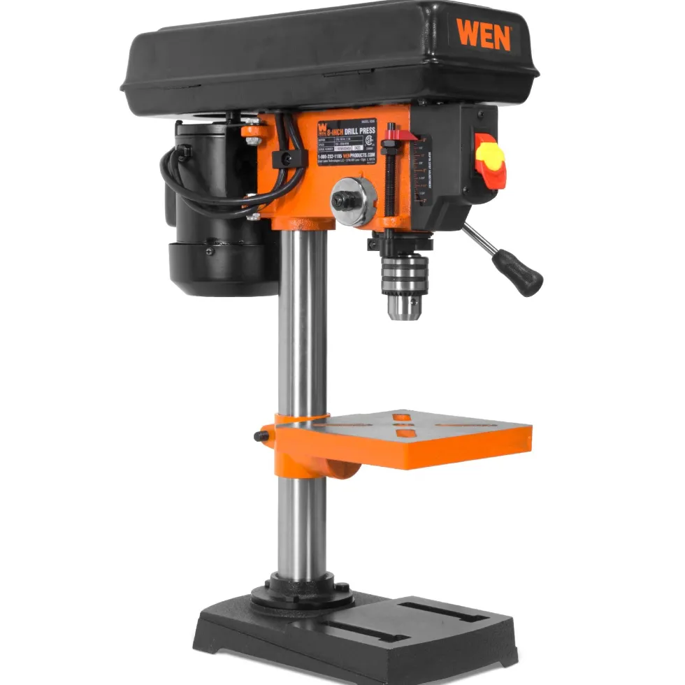WEN 4206T 2.3-Amp 8-Inch 5-Speed Cast Iron Benchtop Drill Press