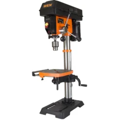 WEN 4214T 5-Amp 12-Inch Variable Speed Cast Iron Benchtop Drill Press with Laser and Work Light