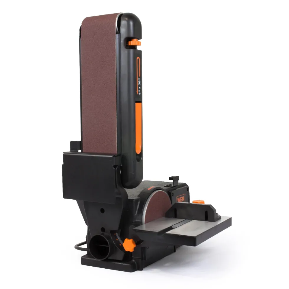 WEN 6502T 4.3-Amp 4 x 36 in. Belt and 6 in. Disc Sander with Cast Iron Base