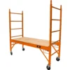 WEN 31110T Baker-Style 6.25 ft. Multi-Purpose 1000-Pound-Capacity Rolling Steel Scaffolding