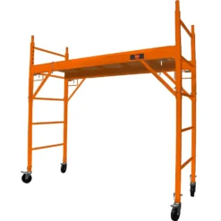 WEN 31110T Baker-Style 6.25 ft. Multi-Purpose 1000-Pound-Capacity Rolling Steel Scaffolding