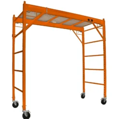 WEN 31110T Baker-Style 6.25 ft. Multi-Purpose 1000-Pound-Capacity Rolling Steel Scaffolding