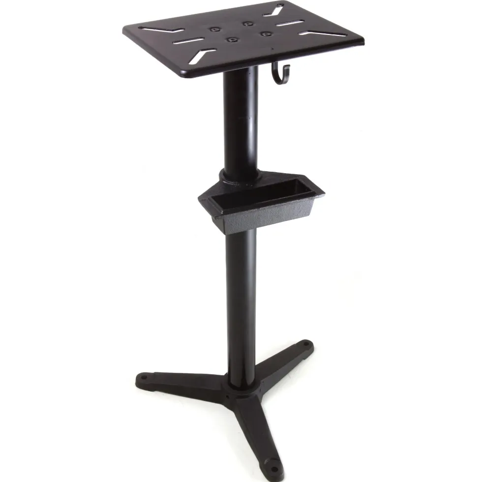 WEN 4288T Cast Iron Bench Grinder Pedestal Stand with Water Pot