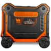 WEN TF1300iX 13,000-Watt 120V/240V Tri-Fuel Inverter Generator with Quiet 550cc Engine, Electric Start, Wheel Kit, and CO Watchdog, Gas, Propane, and Natural Gas Powered