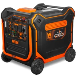 WEN TF1300iX 13,000-Watt 120V/240V Tri-Fuel Inverter Generator with Quiet 550cc Engine, Electric Start, Wheel Kit, and CO Watchdog, Gas, Propane, and Natural Gas Powered