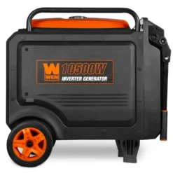 WEN TF1050iX 10,500-Watt 120V/240V Tri-Fuel Inverter Generator with Quiet 457cc Engine, Electric Start, Wheel Kit, and CO Watchdog, Gas, Propane, and Natural Gas Powered