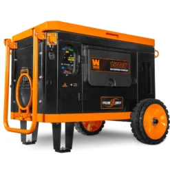 WEN TF1500XR 15,000-Watt Weatherproof Portable Generator for Home Backup, 120V/240V, Tri-Fuel with Cyclone Shield Weatherproofing Technology, 550cc Engine, Remote Electric Start, Wheel Kit, and CO Watchdog, Gas, Propane, and Natural Gas Powered