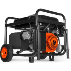 WEN TF-1450X 14,500-Watt 120V/240V Tri-Fuel Generator for Gas, Propane, and Natural Gas, Transfer-Switch Ready with Electric Start, Wheel Kit, and CO Watchdog