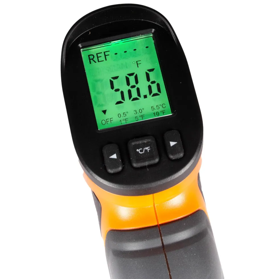 WEN TH912L Infrared Thermometer Gun with Targeting Laser and -58 to 1022 Degree Fahrenheit Temperature Range and 12:1 Resolution