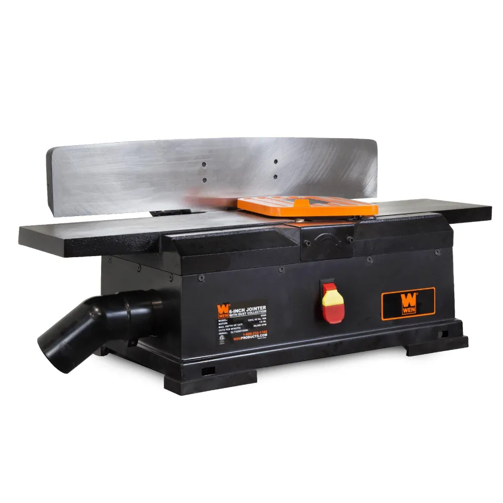 WEN 6560T 6-Inch 10 Amp Cast Iron Benchtop Jointer with Filter Bag