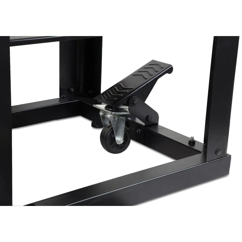 WEN 6588T Multi-Purpose Planer Stand with Storage Shelf and Rolling Base