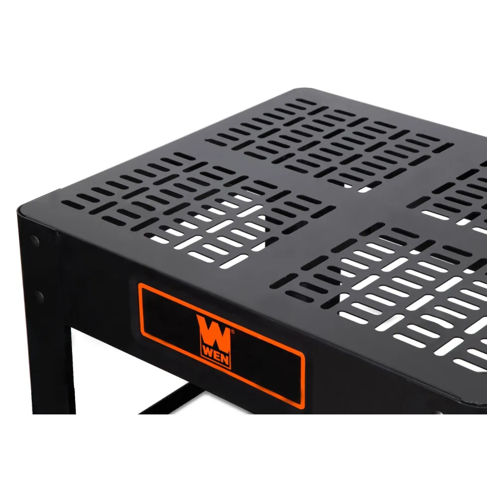 WEN 6588T Multi-Purpose Planer Stand with Storage Shelf and Rolling Base
