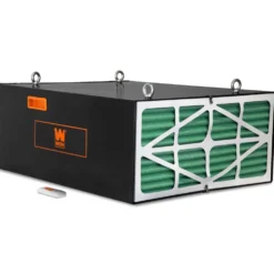 WEN 3415T 3-Speed Remote-Controlled Industrial-Strength Air Filtration System (556/702/1044 CFM)