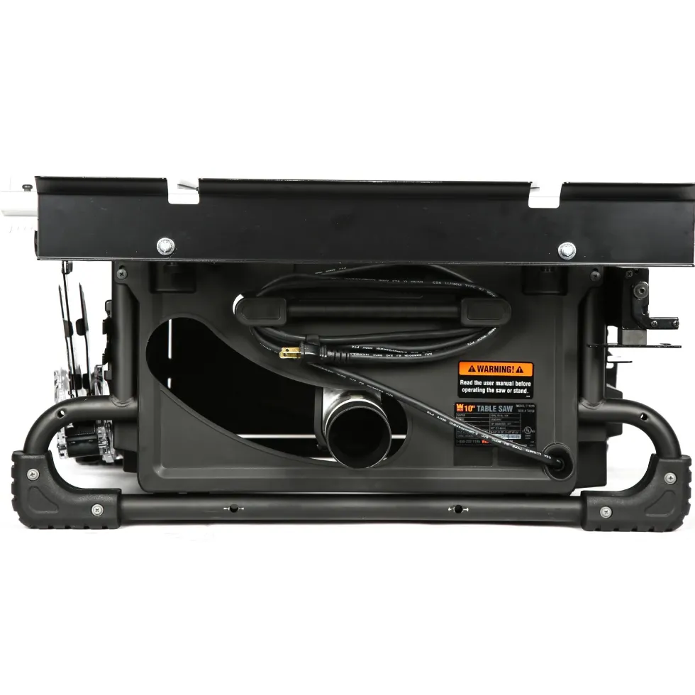 WEN TT1015 15-Amp 2 HP 10-Inch Industrial Benchtop Jobsite Table Saw
