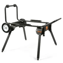 WEN TT1088 Rolling Mobile Table Saw Stand for 10-Inch Industrial Benchtop Jobsite Table Saws