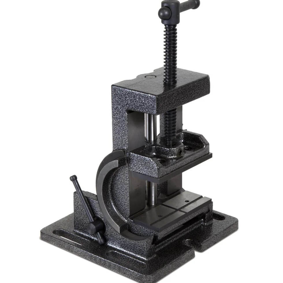WEN TV434 4.25 in. Industrial Strength Benchtop and Drill Press Tilting Angle Vise