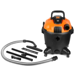 WEN VC9209 10-Amp 9.25-Gallon 6.5 Peak HP Wet/Dry Shop Vacuum and Blower with 0.3-Micron HEPA Filter, Hose, and Accessories