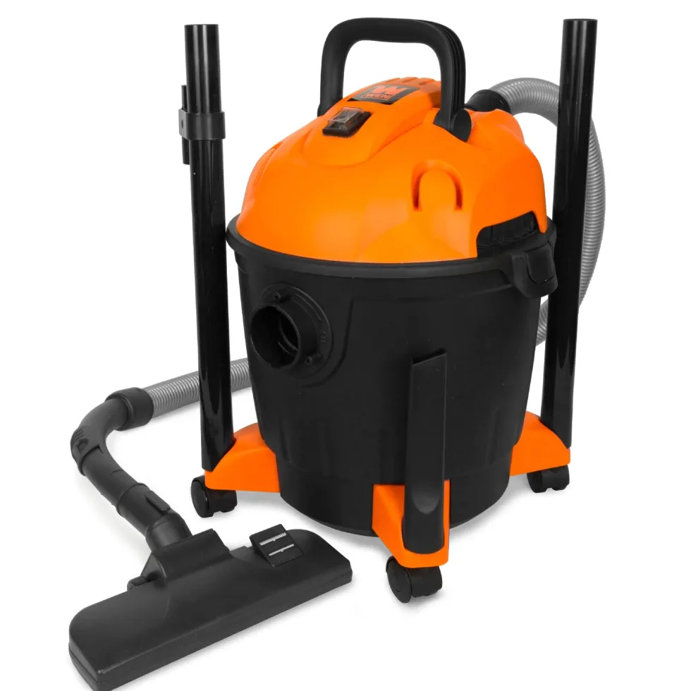 WEN VC4710 10-Amp 5-Gallon Portable HEPA Wet/Dry Shop Vacuum and Blower with 0.3-Micron Filter, Hose, and Accessories