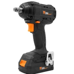 WEN 20V Cordless Impact Driver, Sander, and Impact Wrench Bundle with Two Batteries, Two Chargers, and Tool Bag