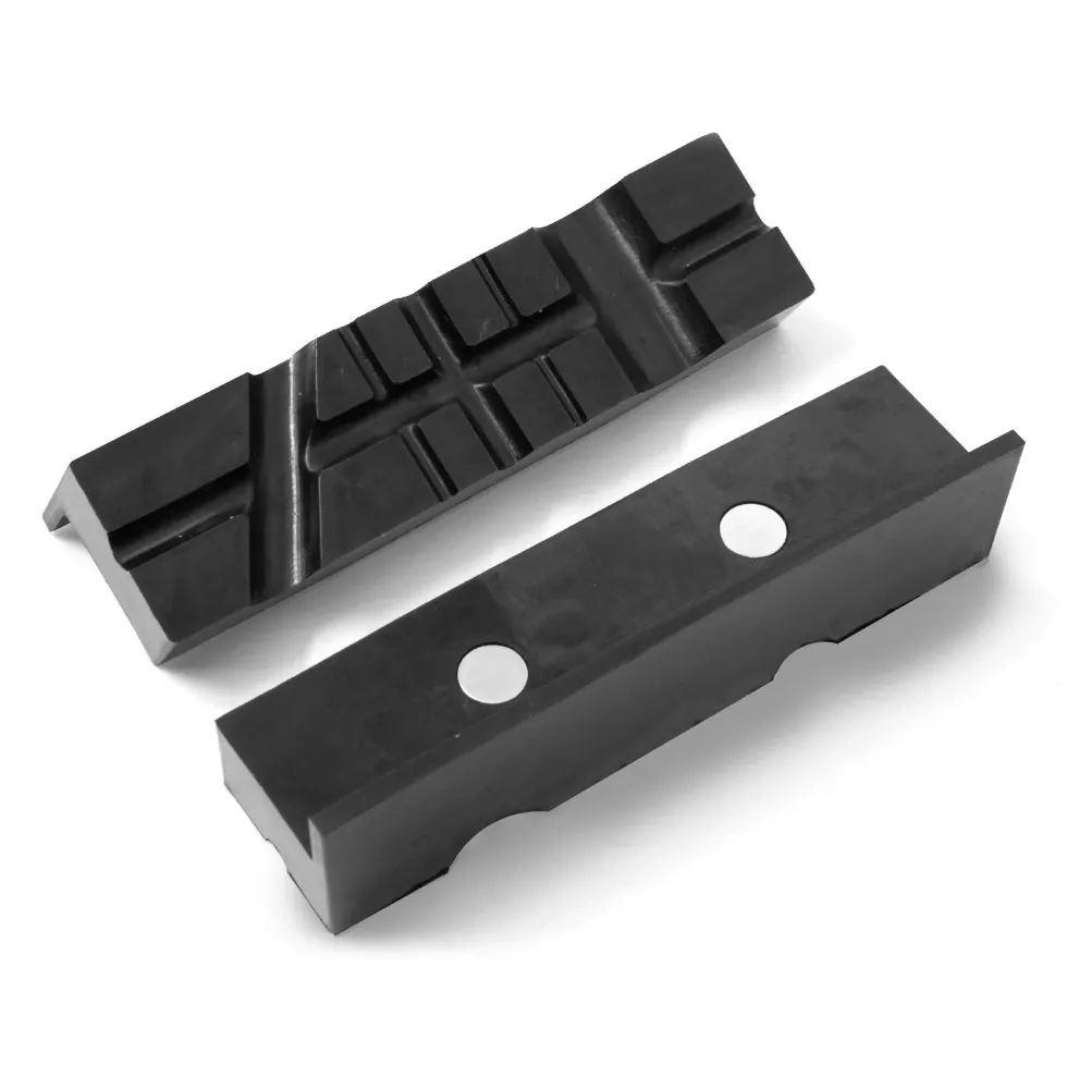 WEN VJT404 4.5-Inch Universal Soft-Grip Magnetic Vise Jaw Pads, Two Pack