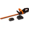 WEN 20VK3HTB 20V Max Cordless Hedge Trimmer, String Trimmer and Leaf Blower Combo Kit with 4Ah Battery and charger