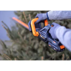 WEN 20VK3HTB 20V Max Cordless Hedge Trimmer, String Trimmer and Leaf Blower Combo Kit with 4Ah Battery and charger