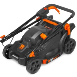 WEN 20VK2MLB 20V Max Cordless 15-Inch Lawn Mower and String Trimmer Combo Kit with 5Ah Battery and Charger
