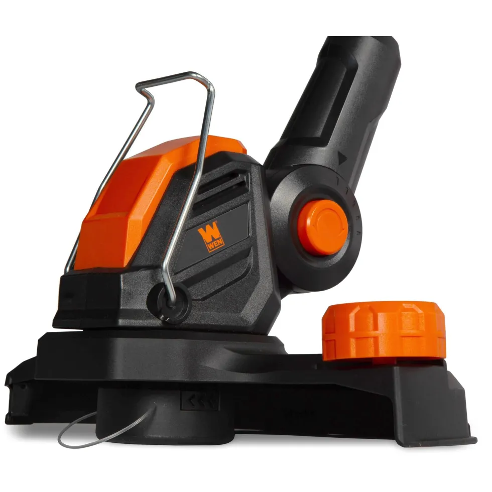 WEN 20VK2MLB 20V Max Cordless 15-Inch Lawn Mower and String Trimmer Combo Kit with 5Ah Battery and Charger