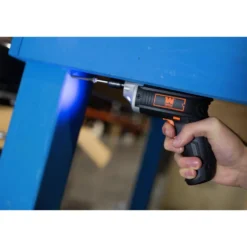 WEN 49103 3.6V Lithium-Ion Cordless Electric Screwdriver with Bits and Belt Holster