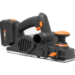 WEN 20653 20V Max Brushless Cordless 3-1/4-Inch Hand Planer with 4.0 Ah Lithium-Ion Battery and Charger