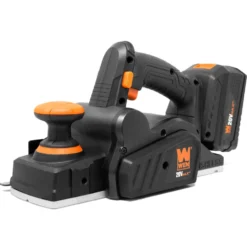 WEN 20653 20V Max Brushless Cordless 3-1/4-Inch Hand Planer with 4.0 Ah Lithium-Ion Battery and Charger