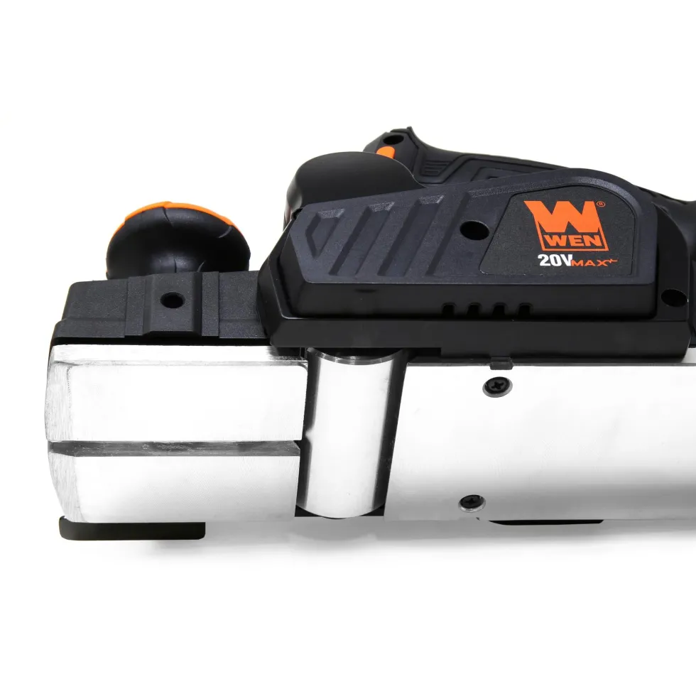 WEN 20653 20V Max Brushless Cordless 3-1/4-Inch Hand Planer with 4.0 Ah Lithium-Ion Battery and Charger