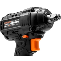 WEN 20107 20V Max Brushless Cordless 1/2-Inch Impact Wrench with 2.0 Ah Lithium-Ion Battery and Charger