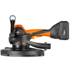 WEN 20408 20V Max Brushless Handheld Drywall Sander with 4.0Ah Battery and Charger