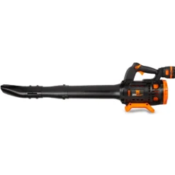 WEN 20711 20V Max Cordless Brushless Axial Leaf Blower with 4Ah Battery and Charger