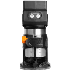 WEN 20610 20V Max Cordless Brushless Compact Trim Router with Fixed Base, 4Ah Lithium-Ion Battery, and Charger