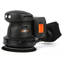 WEN 20405 20V Max Cordless Brushless 5-Inch Random Orbit Rotary Sander with 2.0 Ah Lithium-Ion Battery and Charger