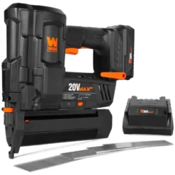 WEN 20512 20V Max Cordless 18-Gauge Brad Nailer with 2.0Ah Battery and Charger