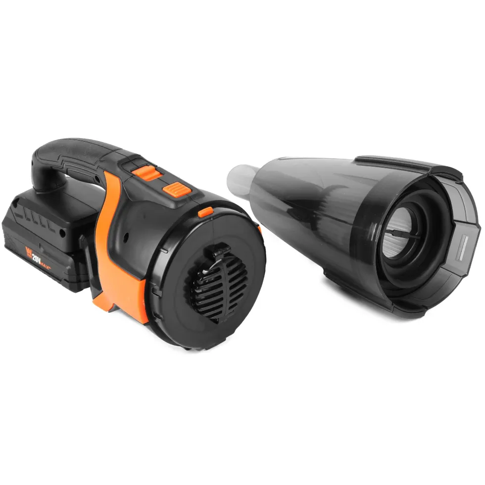 WEN 20861 20V Max Cordless Handheld Vacuum Cleaner Kit with 2Ah Battery and Charger