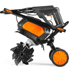 WEN 20724 20V Max Cordless 14-Inch Brushless Electric Tiller